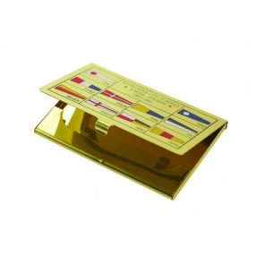 Držač za vizitke s kodiranim logotipom 