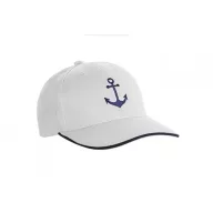 Bijela baseball kapa s kukom