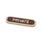 Mali stol PRIVATE 20 cm 