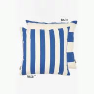 Plavi jastuk s prugama 45 cm 