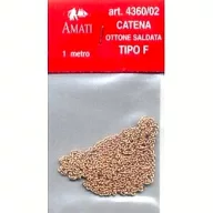 Bakrena lanac 1mm/1m 