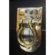 Kucanje Shekel oblik mesing 17x10 cm 