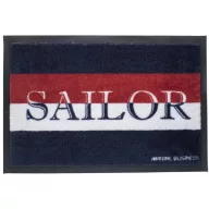 Vinil izlazna prostirka s natpisom Sailor